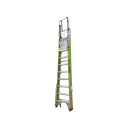 Escalera Fija de 8' (2.4m) de Fibra de Vidrio con Jaula y Peldaños de Aluminio. (SKU:19708-146).