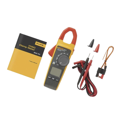 Amperímetro de Gancho RMS 600A Temp MA Capacitancia FlukeConnect