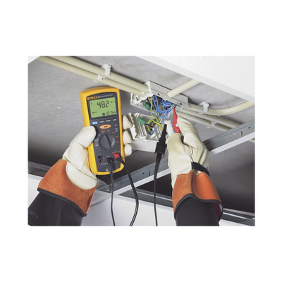 Multímetro Digital True-rms / Fluke 87V MAX / IP67 Waterproof / 1000V AC-DC / 10A / 4 m (13 ft) Drop Test / -40°C a +55°C / CAT IV 600V
