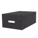 Gabinete para Montaje en Pared liviano, 4 Unidades de rack, Profundidad máxima de trabajo 250 mm, Se envía el Gabinete Armado.