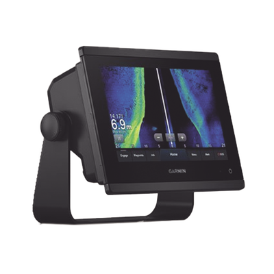 Plotter de Navegación GPSMAP 723xsv / Pantalla Táctil WSVGA 7" / Resolución 1024x600 / Compatible con GPS, GLONASS y Galileo / Receptor de Alta Sensibilidad 10 Hz / Compatible con NMEA 2000 y NMEA 0183 / Sonda CHIRP Integrada /
