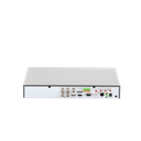 DVR 4 Canales TurboHD + 4 Canales IP / 8 Megapixel (4K) / Acusense (Evita Falsas Alarmas) / Audio por Coaxitron / 1 Bahía de Disco Duro / 4 Entradas de Alarma / 1 Salida de Alarma / Detección de Rostros / H.265+
