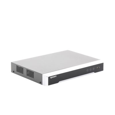 DVR 4 Canales TurboHD + 4 Canales IP / 8 Megapixel (4K) / Acusense (Evita Falsas Alarmas) / Audio por Coaxitron / 1 Bahía de Disco Duro / 4 Entradas de Alarma / 1 Salida de Alarma / Detección de Rostros / H.265+