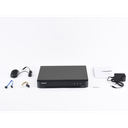 DVR 16 Canales TurboHD + 8 Canales IP / 5 Megapixel Lite - 3K Lite / Acusense (Evita Falsas Alarmas) / Audio por Coaxitron / 1 Bahía de Disco Duro / H.265+ / Salida de Video en Full HD