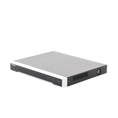 DVR 16 Canales TurboHD + 16 Canales IP / 8 Megapixel (4K) / Acusense (Evita Falsas Alarmas) / Audio por Coaxitron / 2 Bahías de Disco Duro / Salida de Video en 4K / 8 Entradas de Alarma / 4 Salidas de Alarma / H.265+