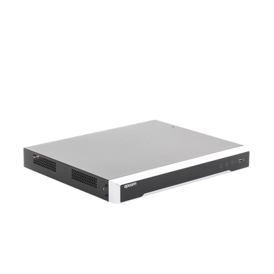 DVR 16 Canales TurboHD + 16 Canales IP / 8 Megapixel (4K) / Acusense (Evita Falsas Alarmas) / Audio por Coaxitron / 2 Bahías de Disco Duro / Salida de Video en 4K / 8 Entradas de Alarma / 4 Salidas de Alarma / H.265+