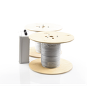Kit de Cable Sensor Para Cerca Ciclonica IRONCLAD / 150 METROS / 2 ZONAS; 75 METROS POR ZONA / Sin Falsas Alarmas por Viento / TODO Incluido/TARJETA LPU400/ Calibración por Software