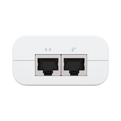 Adaptador PoE Ubiquiti (48 VDC, 0.65A) puerto Gigabit, ideal para equipos UniFi