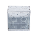 Caja Multigang de 2 Gangs/ Profundidad de 2-1/2 Pulgadas (6.35 cm)/ 12 Entradas de 1/2 - 3/4 Pulgadas (1.27 - 1.91 cm)