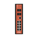Switch Industrial administrable PoE, puerto 1-2 PoE 24/48. puertos 3-8 puertos 802.3 af/at/bt, hasta 60 W