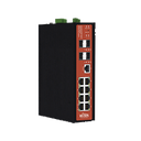 Switch Industrial administrable PoE, puerto 1-2 PoE 24/48. puertos 3-8 puertos 802.3 af/at/bt, hasta 60 W