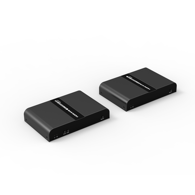 Kit extensor KVM (HDMI y USB 2.0) hasta 100 metros / Resolución 4K @ 30 Hz / Cat 6/6A/7 / CERO LATENCIA / Salida Loop / Soporta Switch Gigabit para control KVM múltiple / Soporta hasta 253