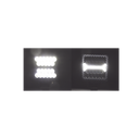 Luz de Trabajo de 40 LED, 5600 Lúmenes, 66 Watts, 10-30 Vcc, IP67