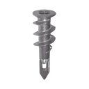 Taquete Métalico TPD Zinc con tornillo 8 x 1 1/4", Ideal para Uso con carteles publicitarios, Electrodomésticos