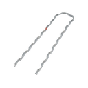 Remate Preformado para Fibra Óptica Figura 8, Span 100 m, para mensajero de acero con diámetro Φ 3.6  mm