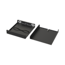 Gabinete Metálico de Seguridad para DVR/NVR, Ancho 396 mm x 78 mm de Alto x