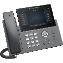 Teléfono IP Wi-Fi, Grado Operador, 12 líneas SIP con 6 cuentas, pantalla táctil  7", puertos Gigabit, Bluetooth, PoE, codec Opus, IPV4/IPV6 con gestión en la nube GDMS