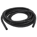 Manguera hermética flexible tipo PolyTuff no metálica, negra de 3/4", 100 pies. Uso comercial/industrial.