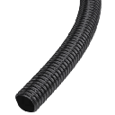 Manguera hermética flexible tipo PolyTuff no metálica, negra de 3/4", 100 pies. Uso comercial/industrial.