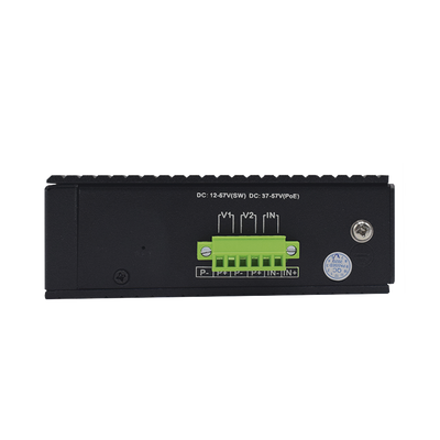 Switch Industrial PoE++ y pasivo de 24V / No administrable con 4 puertos Gigabit + 2 SFP / Presupuesto máx 180 W / Watchdog