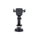 Soporte de Celular para Automóvil con Ventosa / Diseño de Sujecion en Triangulo / Ajustable 270° / Rotable / Estirable / Amplia Compatibilidad con dispositivos de 4'' a 7'' / Color Negro