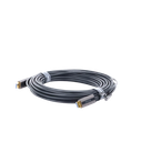 Cable HDMI de 15 Metros (49.21 Pies) por Fibra Óptica 4K@60Hz | Fibra de 4 Núcleos + Cobre EstaÑado de 7 Núcleos | Compatible con HDMI 2.0 | Alta Velocidad 18 Gbps | 3D | HDR | Carcasa de Zinc | Premium | 2 AÑos de GarantÍa