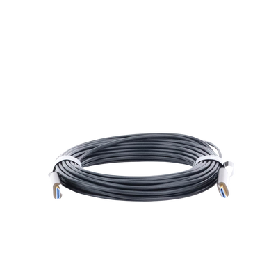 Cable HDMI de 15 Metros (49.21 Pies) por Fibra Óptica 4K@60Hz | Fibra de 4 Núcleos + Cobre EstaÑado de 7 Núcleos | Compatible con HDMI 2.0 | Alta Velocidad 18 Gbps | 3D | HDR | Carcasa de Zinc | Premium | 2 AÑos de GarantÍa