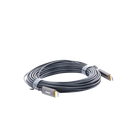 Cable HDMI de 15 Metros (49.21 Pies) por Fibra Óptica 4K@60Hz | Fibra de 4 Núcleos + Cobre EstaÑado de 7 Núcleos | Compatible con HDMI 2.0 | Alta Velocidad 18 Gbps | 3D | HDR | Carcasa de Zinc | Premium | 2 AÑos de GarantÍa