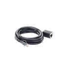 Cable de Extensión Cat6 RJ45 F/UTP / Macho a Hembra / 2 Metros (6.56 Pies) / Método de Conexión 568B / Velocidad de Transmisión 1000Mbps / Ancho de Banda del Canal 250MHz / Caja de Cobre / Negro