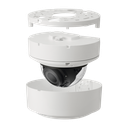 Cámara Domo 4MP con IA, Antivandalica / Lente Motorizado de 2.8 a 10mm / WDR 120dB / Ranura MicroSD / IP52 IK08