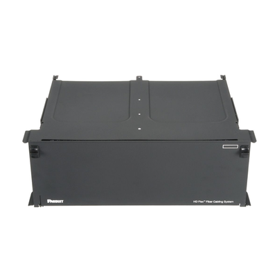 Panel de Distribución de Fibra Óptica, Acepta 12 Cassettes HD Flex y 144 Fibras por UR, 4 UR