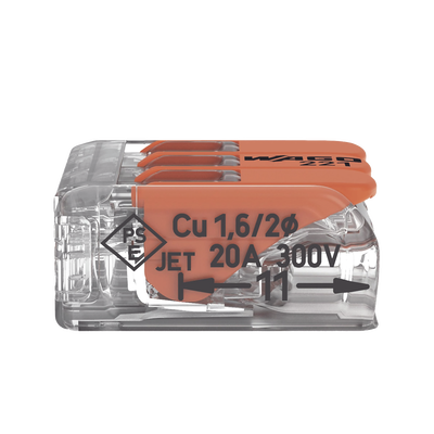 Conector Compacto para 1 Cable de Entrada 2 Cables de Salida / Cables Compatibles 28AWG-12AWG