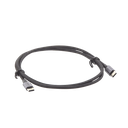 Cable USB-C a USB-C | 1 Metro (3.28 Pies) | Transferencia de Datos de 480 Mbps | Carga Rápida de Hasta 60W | QC 4.0/3.0/2.0 | PD3.0 | FPC | AFC | Protección Integrada | Caja de Aluminio | Nylon Trenzado | Color Negro