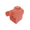 Kit de 10 Dispositivos Para Impedir Desconexión de Plug RJ45, Color Rojo, Incluye Herramienta para Instalar/Retirar