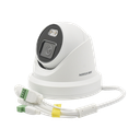 Turret IP 4 Megapixel / Imagen a color 24/7 / Lente 4 mm / Luz Blanca 40 mts / Exterior IP67 / Micrófono Integrado / WDR 120 dB / Audio y Alarma / Onvif / MicroSD