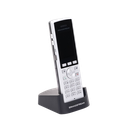 Teléfono WiFi portátil empresarial con 2 lineas y cuentas SIP, Bluetooth y botón Push-to-talk