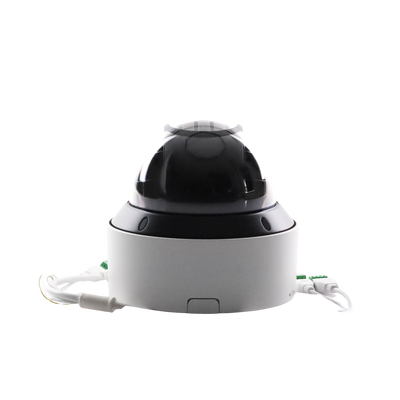 Mini Domo IP PTZ 2 Megapixel / 25X Zoom / 50 mts Luz Infrarroja Inteligente (Visión Nocturna) / Autoseguimiento / WDR 120 dB / PoE+ / IP66 / Ultra Baja Iluminación / MicroSD