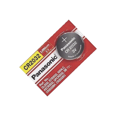 Batería de litio CR2032 de 3 V a 225 mAh (No recargable)
