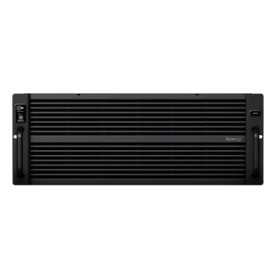 Servidor de Almacenamiento Synology HD6500 High Density 4U | 60 Bahías | Expansión hasta 300 Unidades | Procesadores Dual Intel Xeon Silver 10 Núcleos | Memoria DDR4 ECC RDIMM hasta 512 GB | Redes 10/25GbE | Fibre Channel | Garant&amp