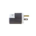 Clavija Entrada Recta/ 15A 125V/ 2 Polos 3 Hilos/ Nema 5-15P/ Grado Industrial- Comercial.