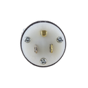 Clavija Entrada Recta/ 15A 125V/ 2 Polos 3 Hilos/ Nema 5-15P/ Grado Industrial- Comercial.