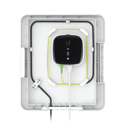 Ubiquiti Fiber Outdoor Terminal Box para Exterior Resistente a la Intemperie para Protección de Dispositivos Fiber, Apta para Montaje en Poste