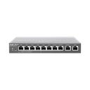 Router Balanceador con Función SD-WAN, PoE+ hasta 110 Watts, Hasta 4 Servicios de Internet y hasta 350 clientes con desempeño de 1.5 Gbps