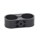 Paquete de 10 Sujetadores Plasticos Para Cable Coaxial de  2-1/4"