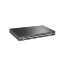 Switch L2+ Omada PoE+ / 48 Puertos PoE+ 10/100/1000 Mbps / 4 Puertos SFP+ 10G / 2 Puertos Consola (RJ45 y microUSB) / Administración Centralizada Omada o Stand-Alone / Multicast IGMP / Calidad de Servicio / Presupuesto PoE 500W / Montaje en Rack
