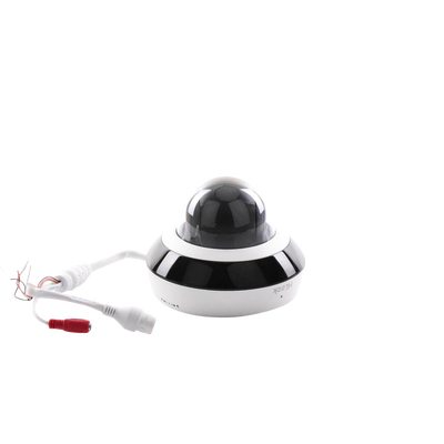 Mini Domo PTZ IP 4 Megapixel / 4X Zoom / H.265+ / 20 mts IR EXIR / WDR 120dB / PoE / IK10 / Exterior IP66 / Ultra Baja Iluminación / Micrófono Integrado / PoE