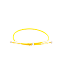 Cable de Parcheo Slim UTP Cat6A - 0.5 Metros (1.64 Pies) Amarillo, Diámetro Reducido (28 AWG)