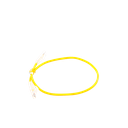 Cable de Parcheo Slim UTP Cat6A - 0.5 Metros (1.64 Pies) Amarillo, Diámetro Reducido (28 AWG)