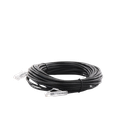 Cable de Parcheo Slim UTP Cat6A - 10 Metros (32.81 Pies) Negro, Diámetro Reducido (28 AWG)