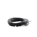Cable de Parcheo Slim UTP Cat6A - 10 Metros (32.81 Pies) Negro, Diámetro Reducido (28 AWG)